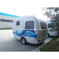 Mobile camper traveling home trailer on promotion